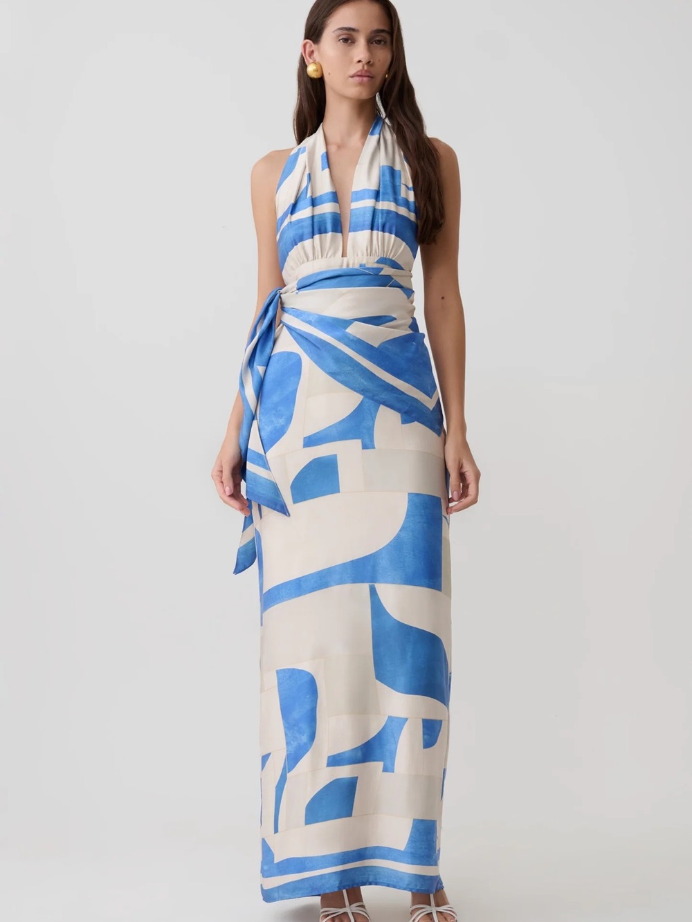 NWT Meshki Halter Dress